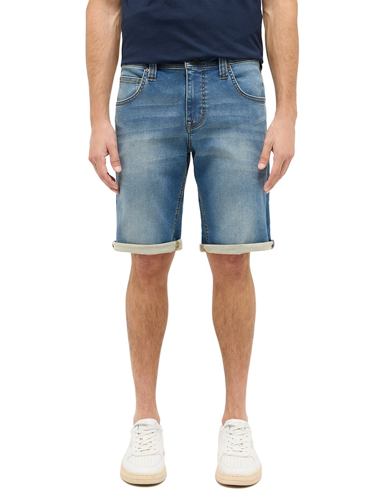 Męskie Szorty Mustang Style Chicago Shorts Z Denim Blue 1016349 5000 773