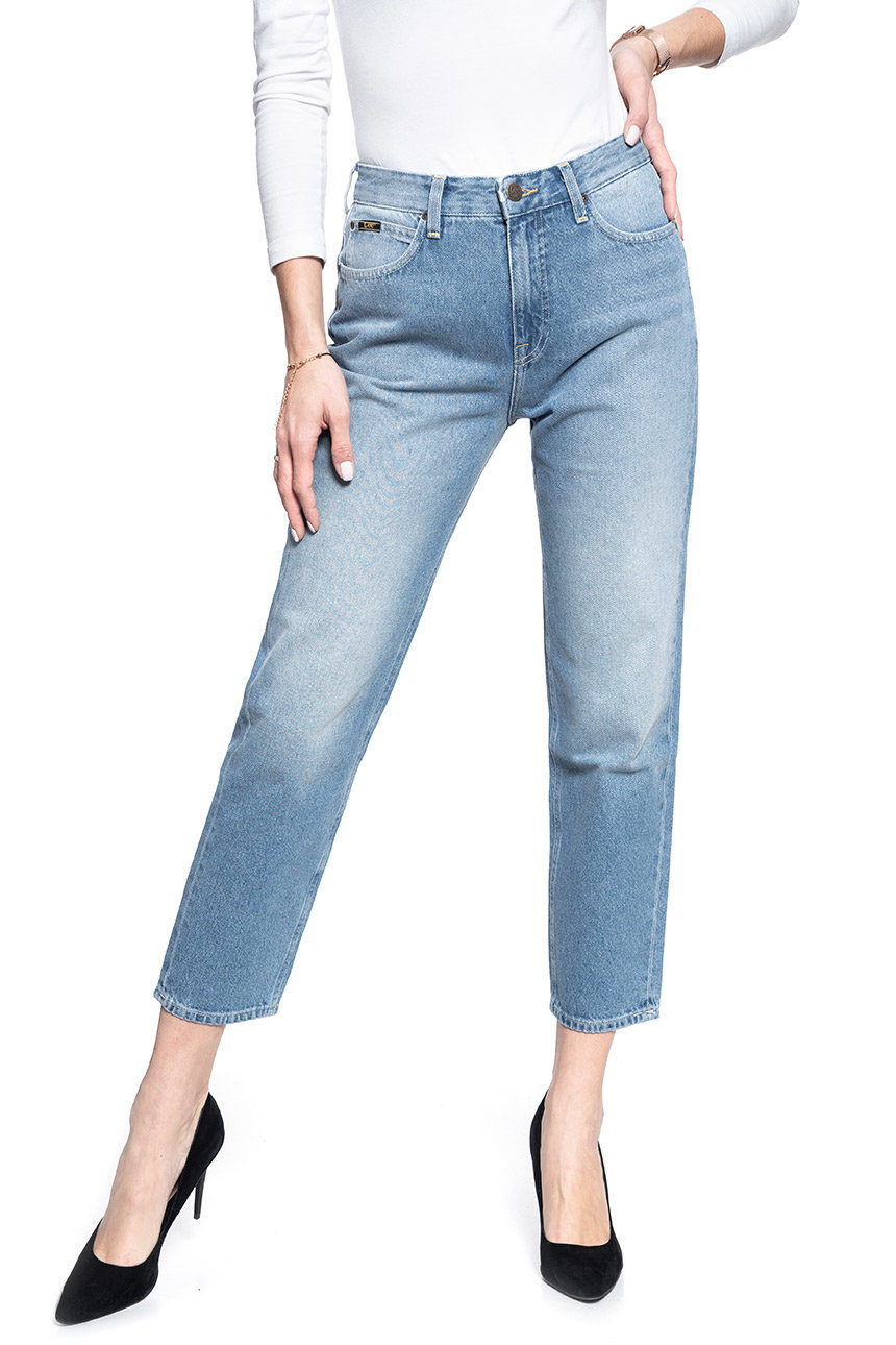 SPODNIE DAMSKIE LEE REGULAR STRAIGHT 90'S CAROL WORN CALLIE L30JGAZM 112106462