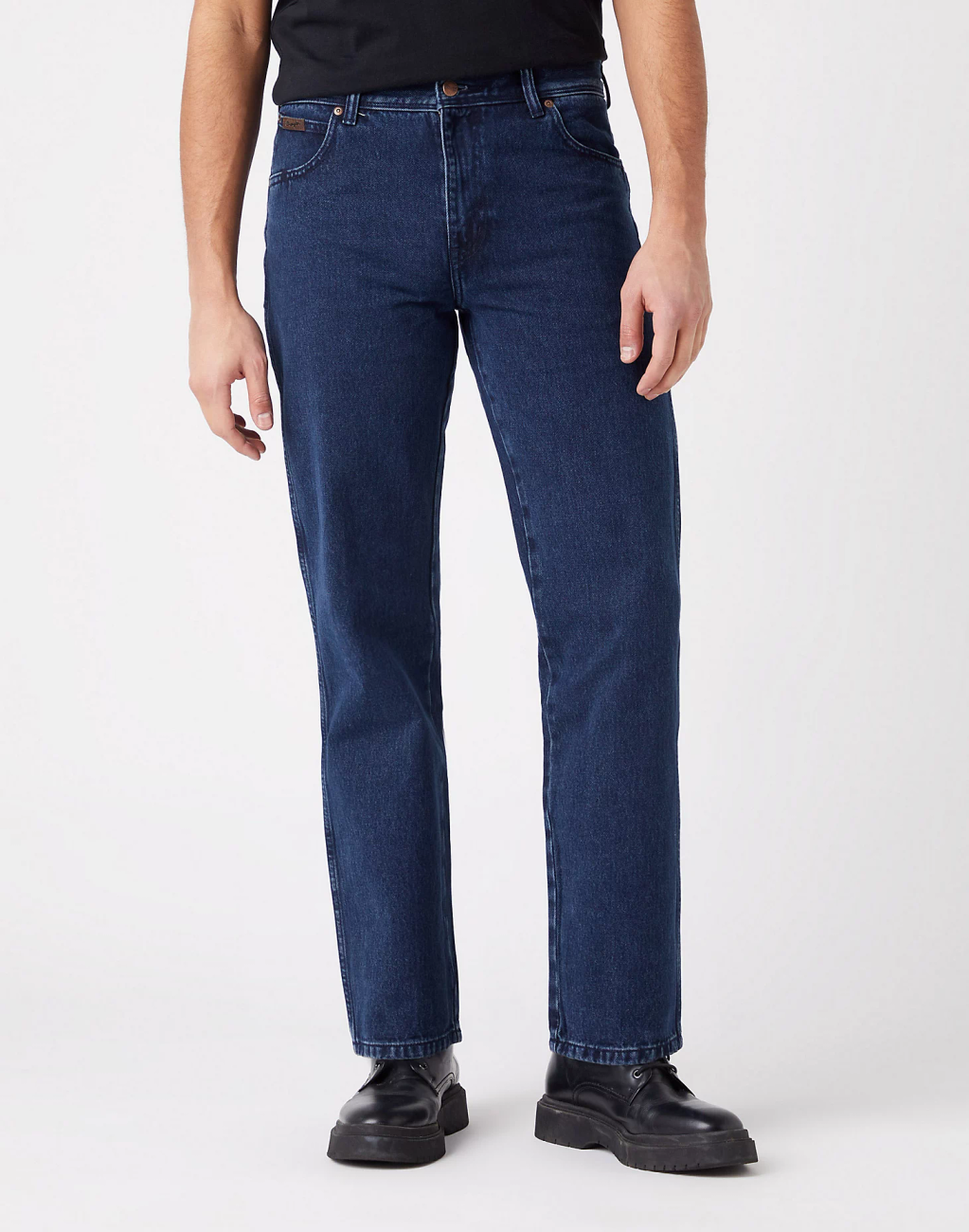 MĘSKIE SPODNIE JEANSOWE WRANGLER TEXAS COALBLUE STONE W121YN29H 112144746