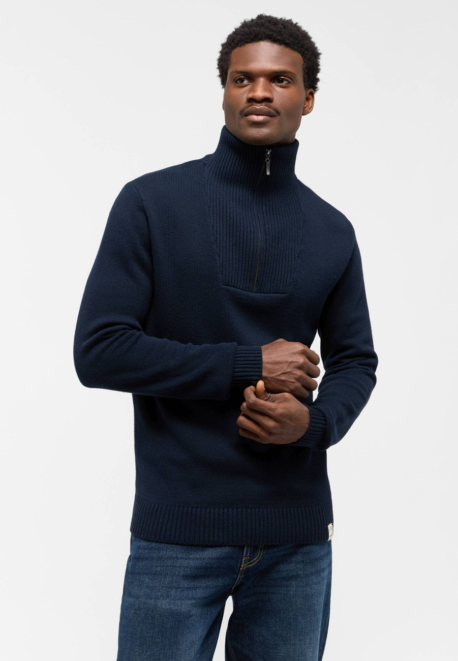 Męski Sweter Mustang Eastvale Dark Sapphire 1015802 4136