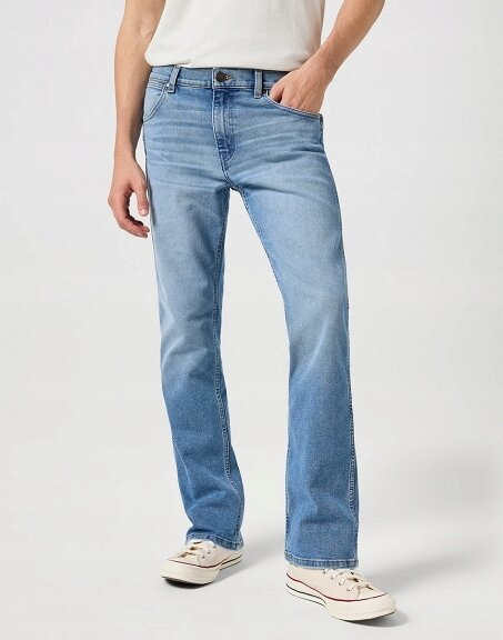 WRANGLER HORIZON MĘSKIE SPODNIE JEANSOWE JEANS DŻINSY BLUE SPRING 112350854 W110018017