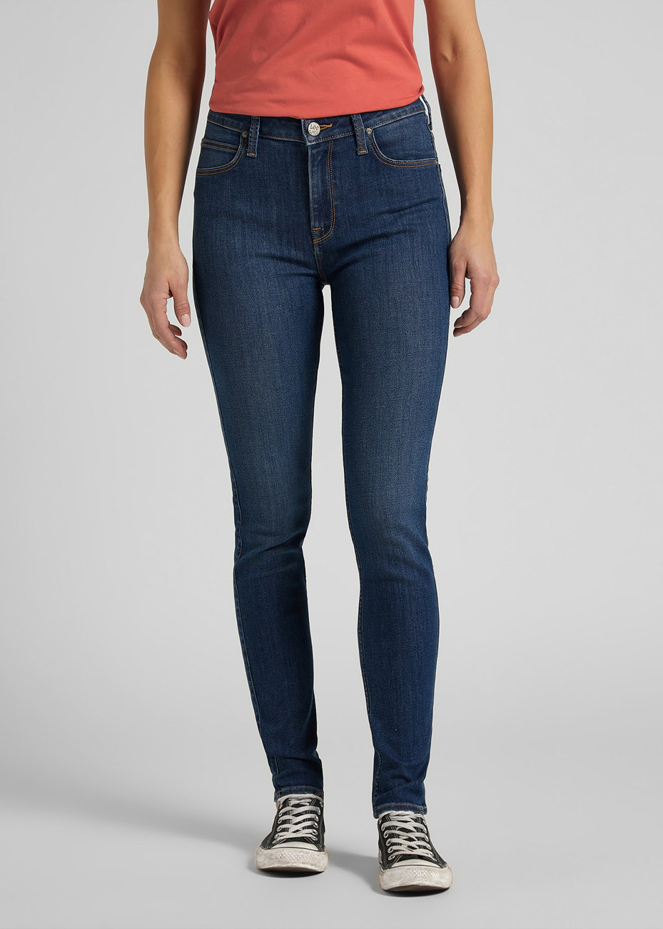 DAMSKIE SPODNIE JEANSOWE LEE Scarlett High MID USED L626SIVE 112114390