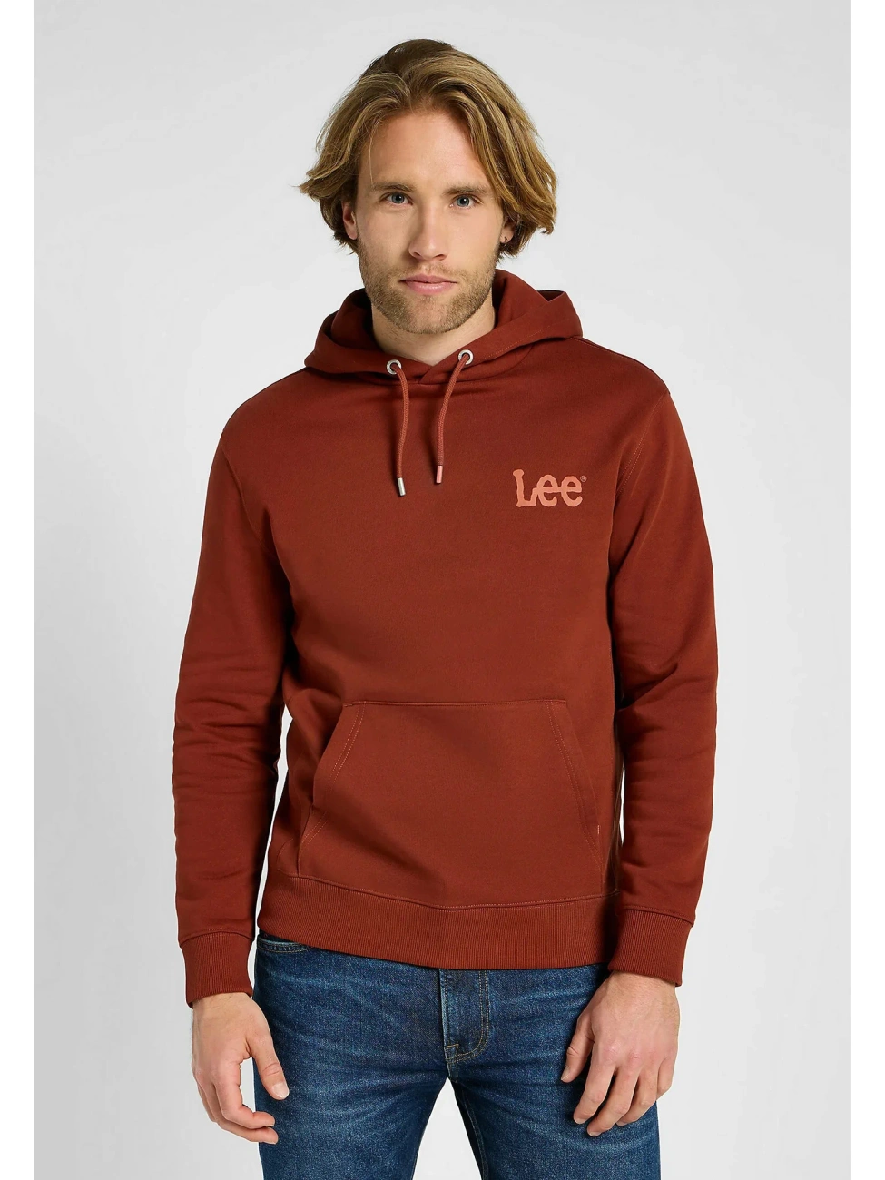 LEE MĘSKA BLUZA LEE WOBBLY LEE HOODIE SWEET MAPLE 112358006