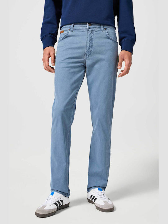 WRANGLER MĘSKIE SPODNIE MATERIAŁOWE TEXAS SLIM GRISAILLE 112356809 W12S017443