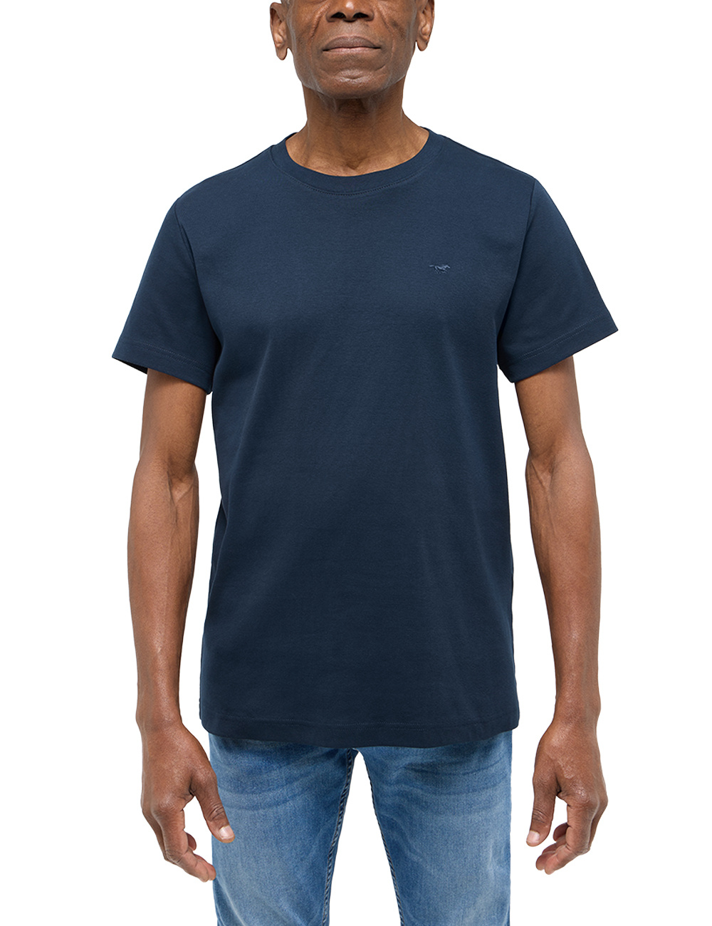 Męski T-Shirt Mustang Style Allen Dark Sapphire 1016268 4136