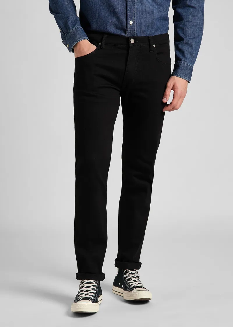 LEE MĘSKIE SPODNIE JEANSOWE LEE Rider CLEAN BLACK 112140635