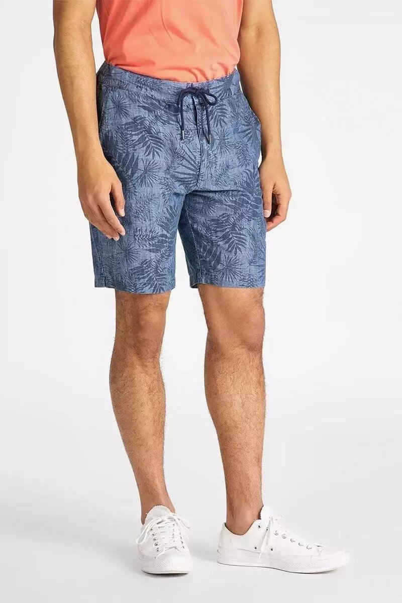 LEE DRAWSTRING SHORT REGULAR MĘSKIE SZORTY KRÓTKIE SPODENKI WASHED BLUE L73UJNLR 112120776