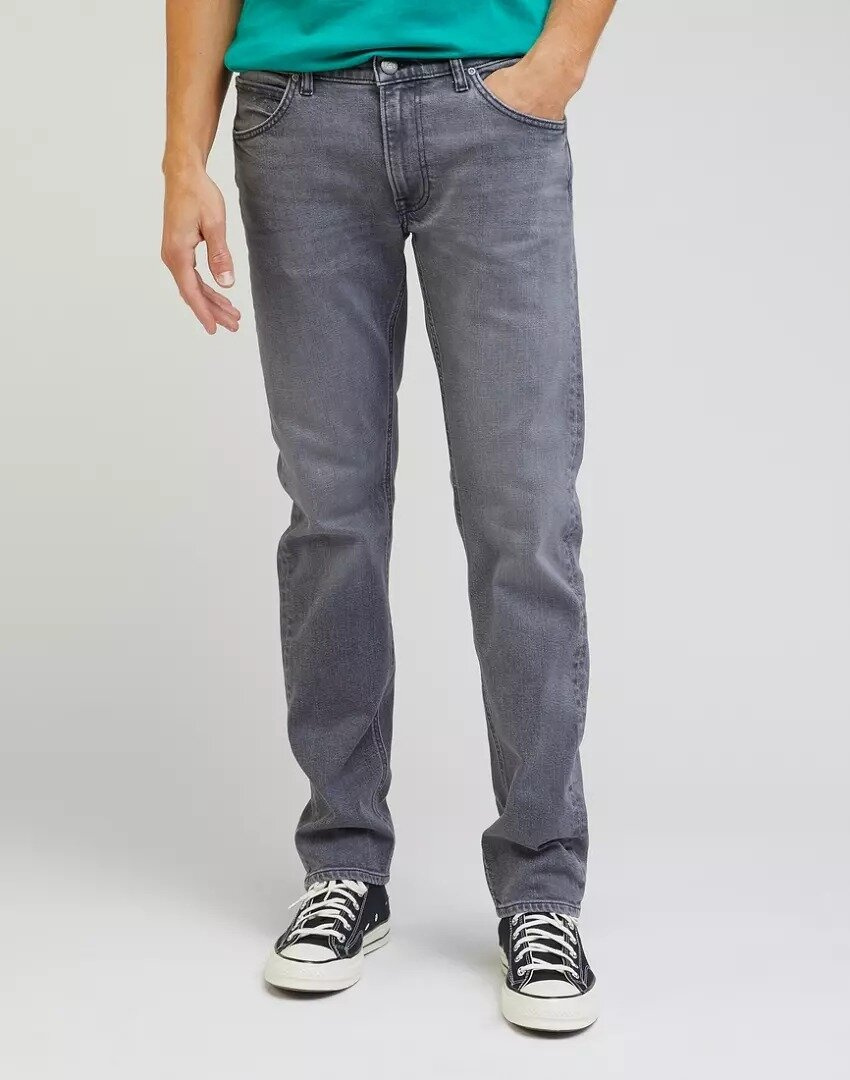 LEE DAREN ZIP FLY MĘSKIE SPODNIE JEANSOWE JEANSY GREYS END L707IBB82 112331696
