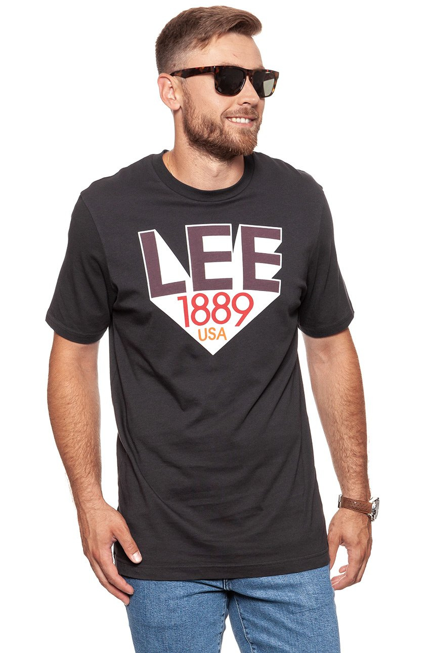 LEE T SHIRT RETRO T FADED BLACK (TALL) L63UAIKD 112115219