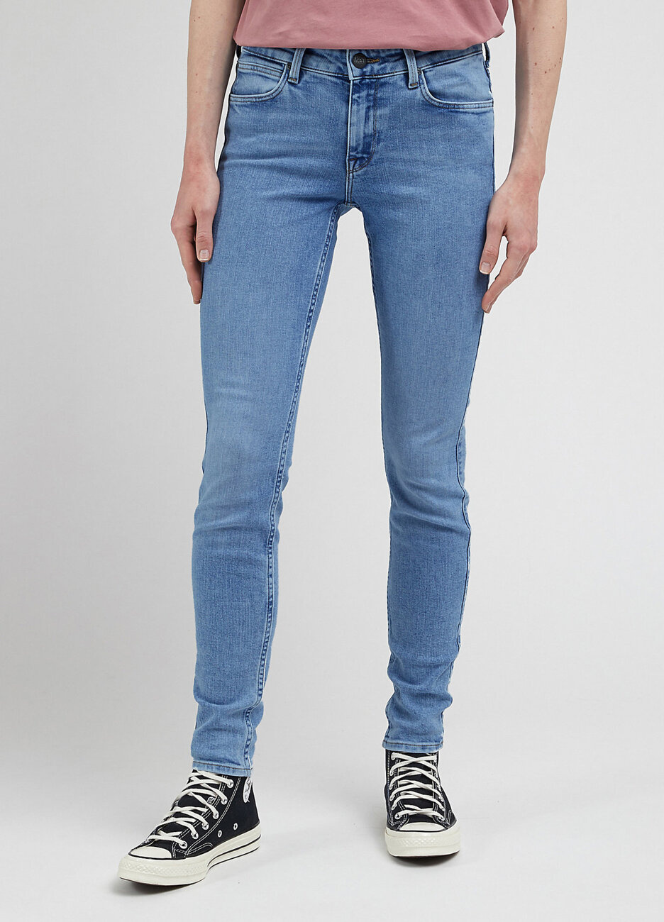 LEE SCARLETT DAMSKIE SPODNIE JEANSOWE JEANSY DŻINSY MAJESTIC WAVE L526GUD30 112338294