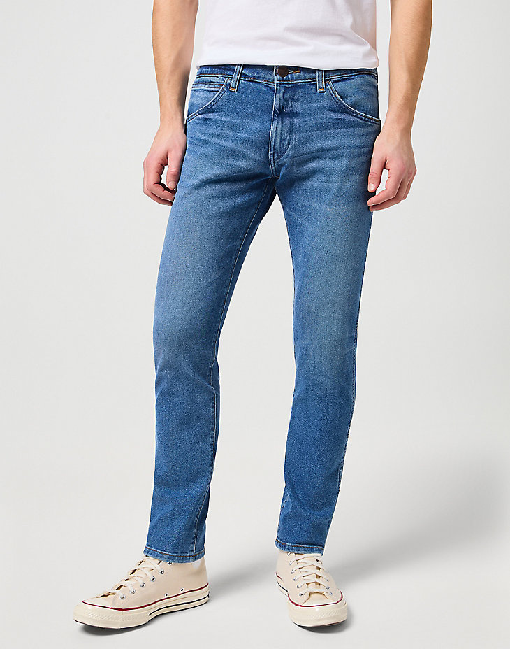 WRANGLER BRYSON MĘSKIE SPODNIE JEANSOWE JEANSY DŻINSY SMOKE SEA W14XYLZ71 112330721