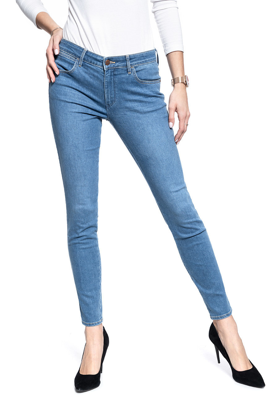 SPODNIE DMASKIE WRANGLER SKINNY LIGHT MY FIRE W28KJM78G 112128284