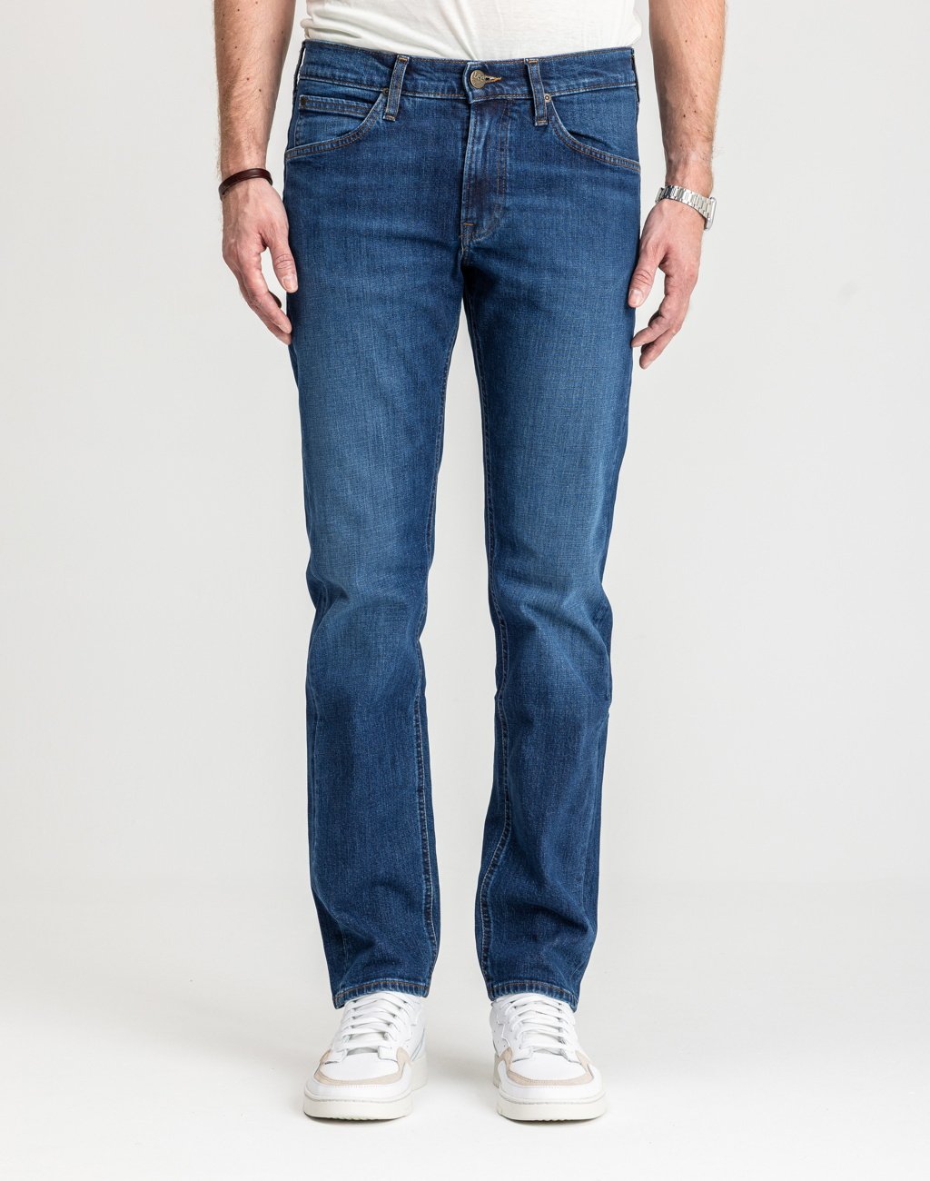 LEE DAREN MĘSKIE SPODNIE JEANSOWE REGULAR STRAIGHT L707KNDD 112118219