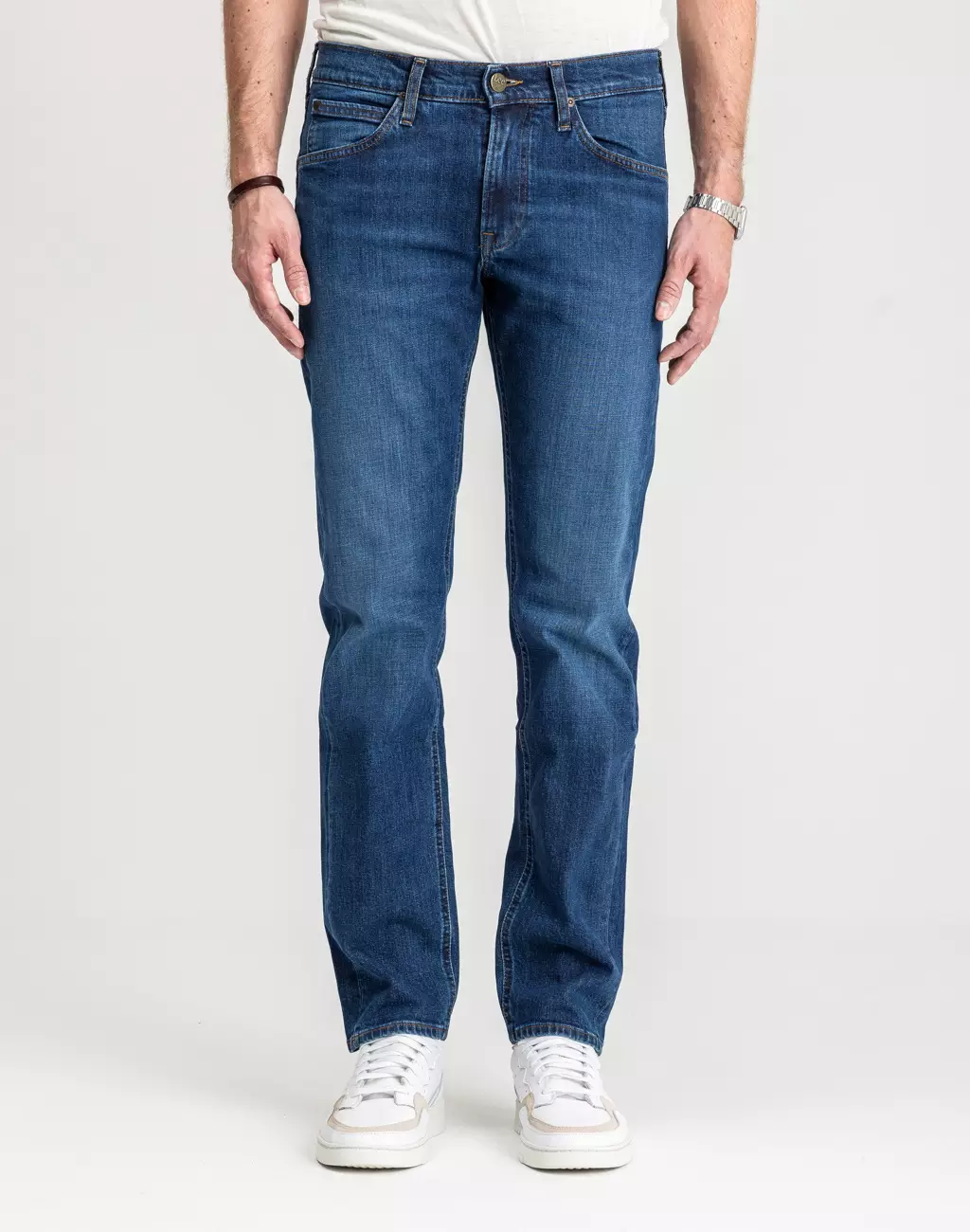 LEE DAREN MĘSKIE SPODNIE JEANSOWE REGULAR STRAIGHT L707KNDD 112118219