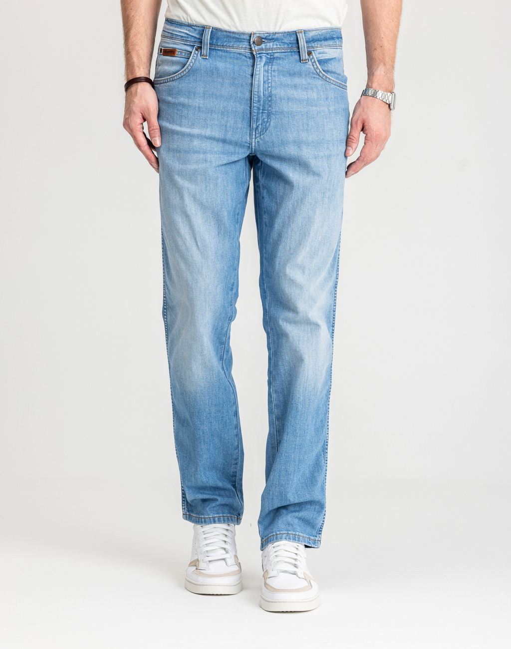 MĘSKIE SPODNIE JEANSOWE WRANGLER TEXAS SLATE SHADE 112364457