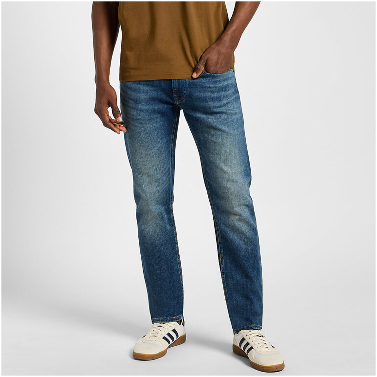 LEE LUKE MĘSKIE SPODNIE JEANSOWE JEANSY DŻINSY COURTYARD 112355911 L719008571