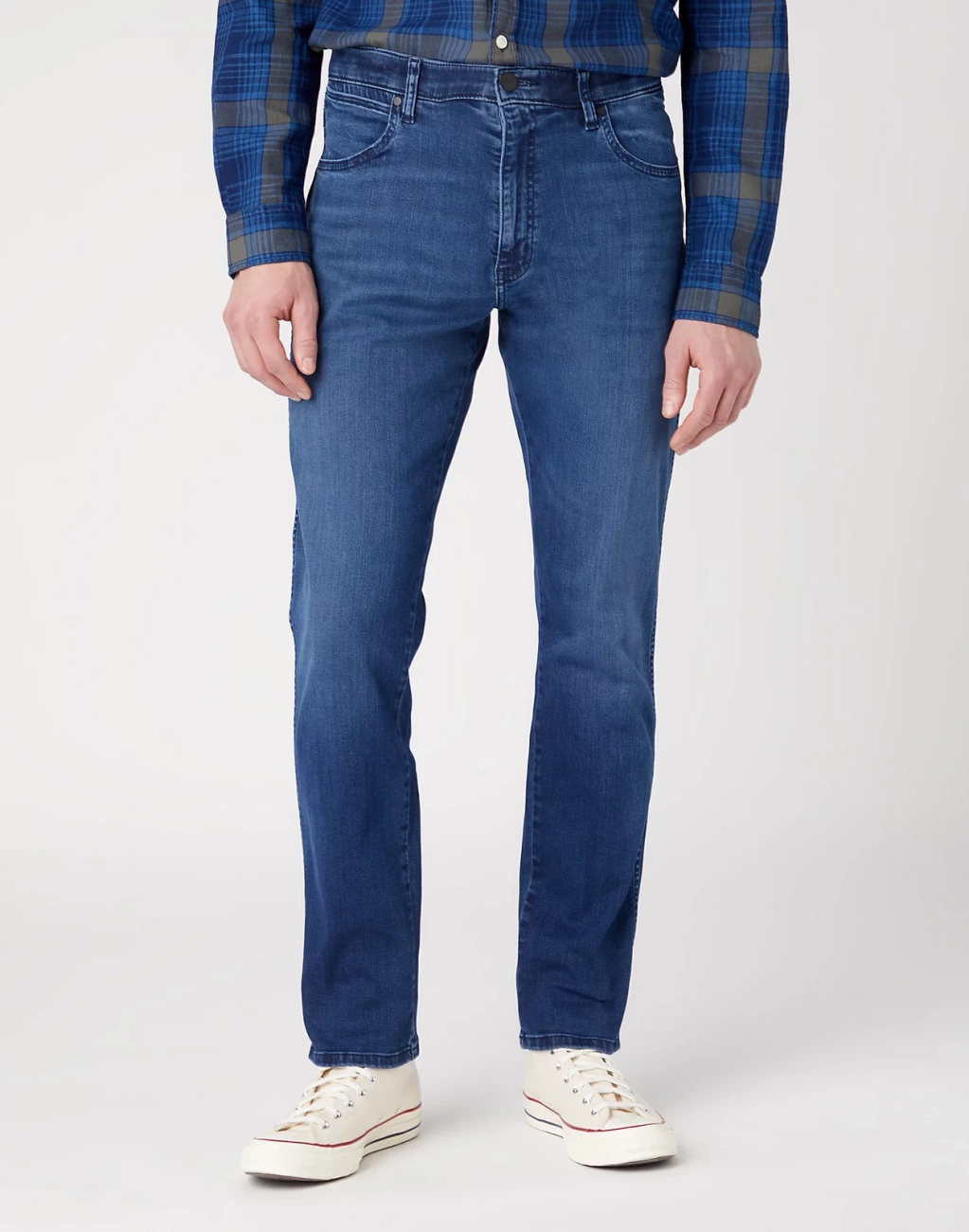 WRANGLER MĘSKIE SPODNIE JEANSOWE RIVER APOLLO 112341400 W17T007128