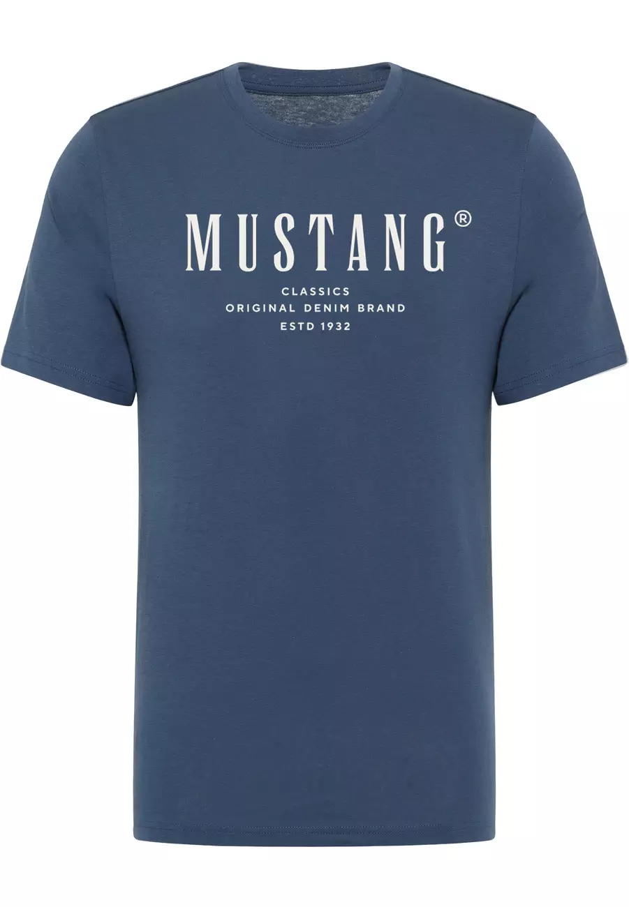 Męski T-Shirt Mustang Style Alex Dark Denim 1017329 5242