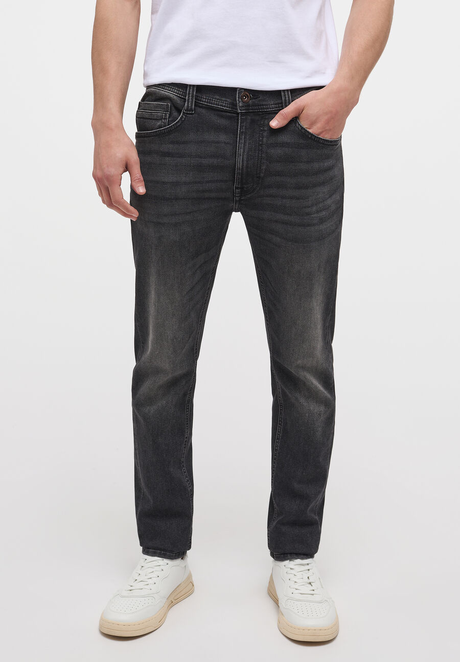 MUSTANG OREGON SLIM K MĘSKIE SPODNIE JEANSOWE DENIM BLACK 1013713 4000 783