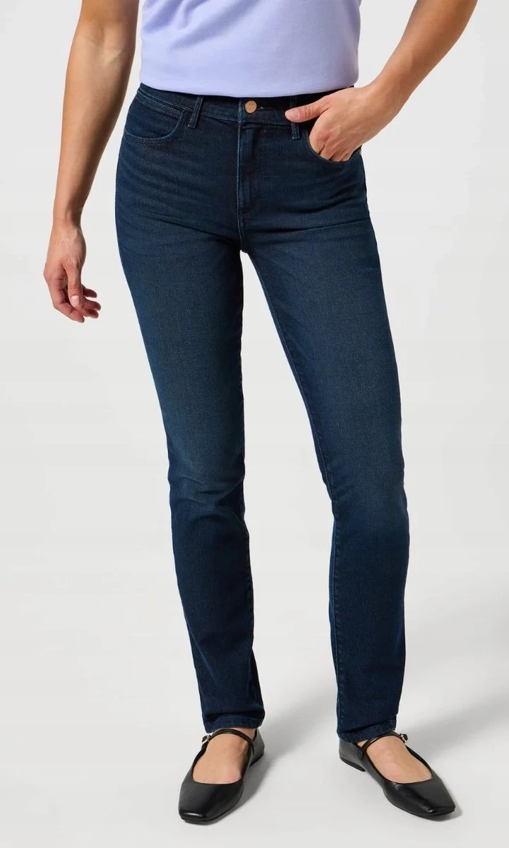 DAMSKIE SPODNIE WRANGLER SLIM AMERICAN PSYCHE 112355304