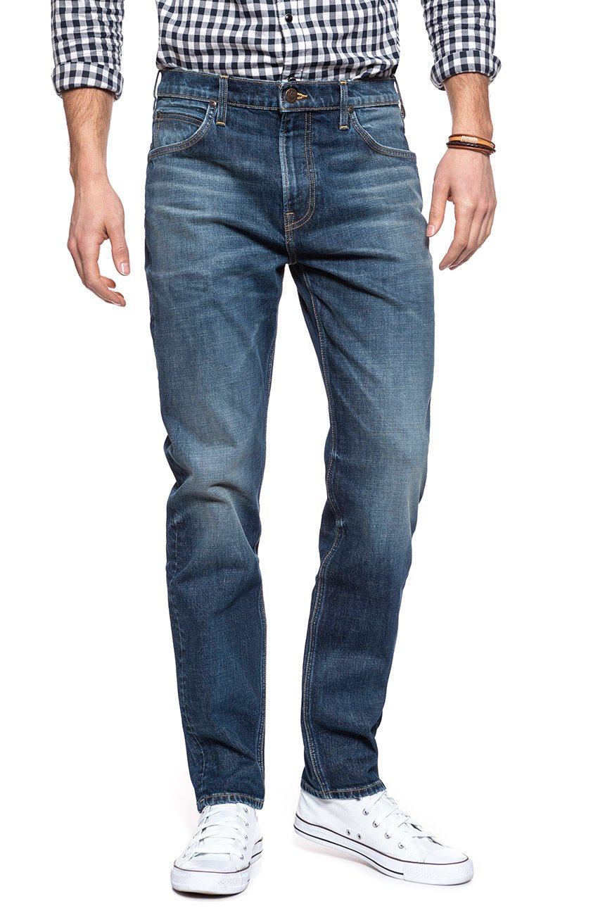 LEE AUSTIN MĘSKIE SPODNIE JEANSOWE JEANSY DŻINSY MID KANSAS L733PLMJ 112119951