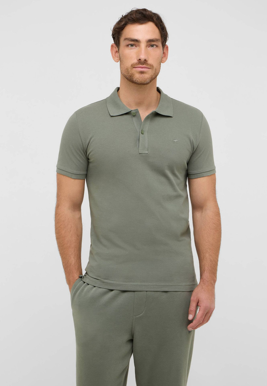 Męski T-Shirt Mustang Style Pierre Agave Green 1016880 6473