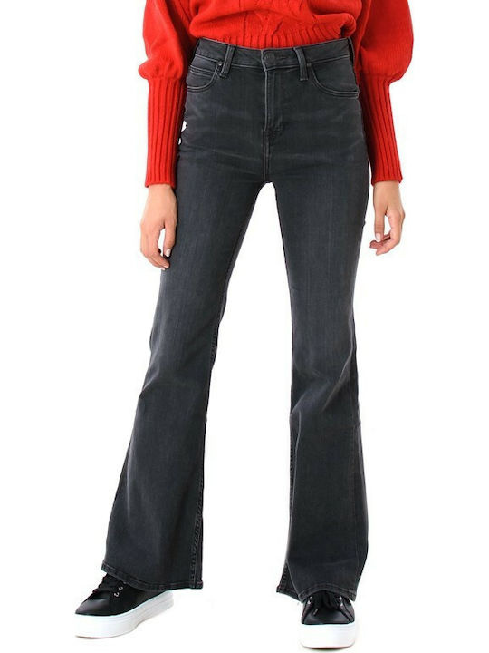 LEE BREESE DAMSKIE SPODNIE JEANSOWE JEANSY BLACK BUCKLIN L32YYGHO 112107782