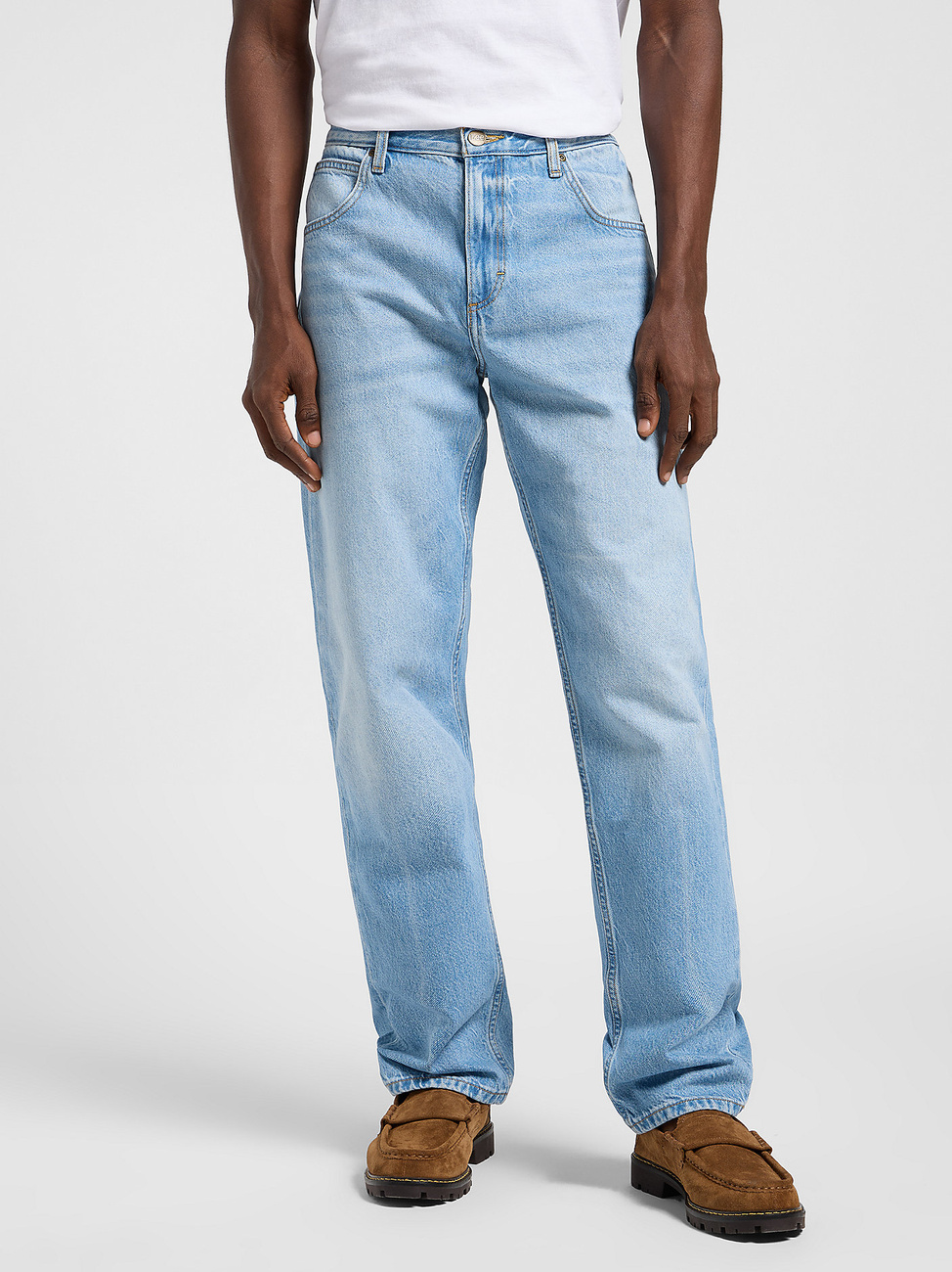 MESKIE SPODNIE LEE OSCAR PURE HANDSOME 112364191