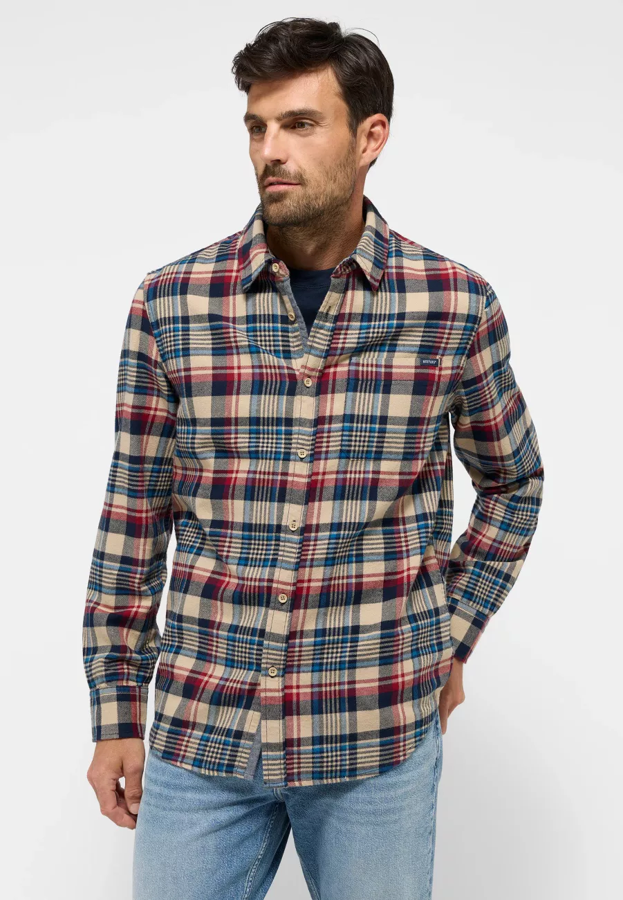 Męska Koszula Mustang Style Eastbridge Multi Colored Check 1015908 12674