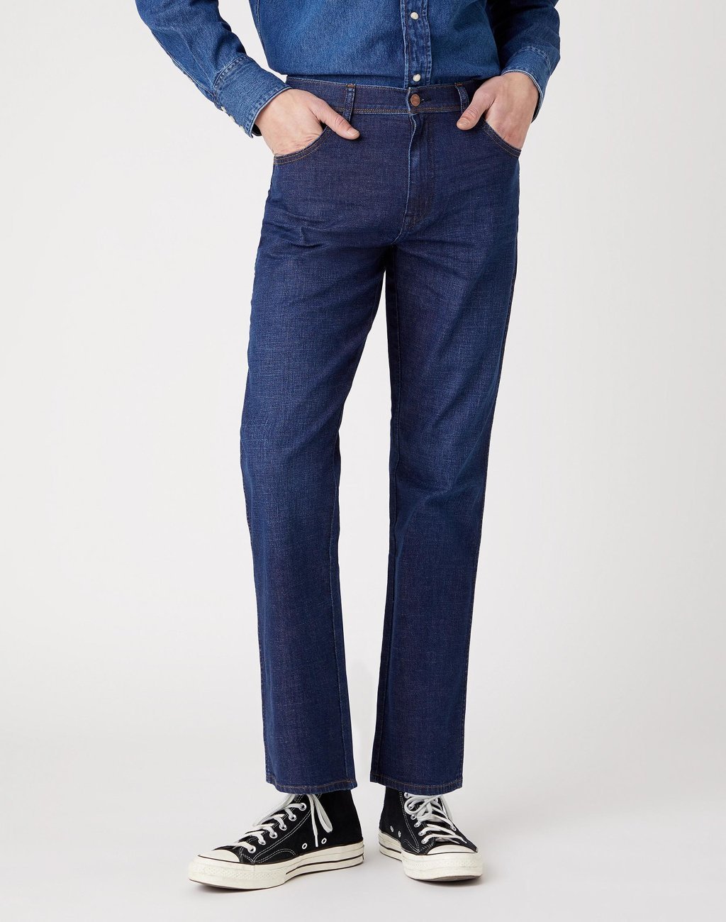 SPODNIE MĘSKIE WRANGLER TEXAS RISE&SHINE W121C548N 112126093