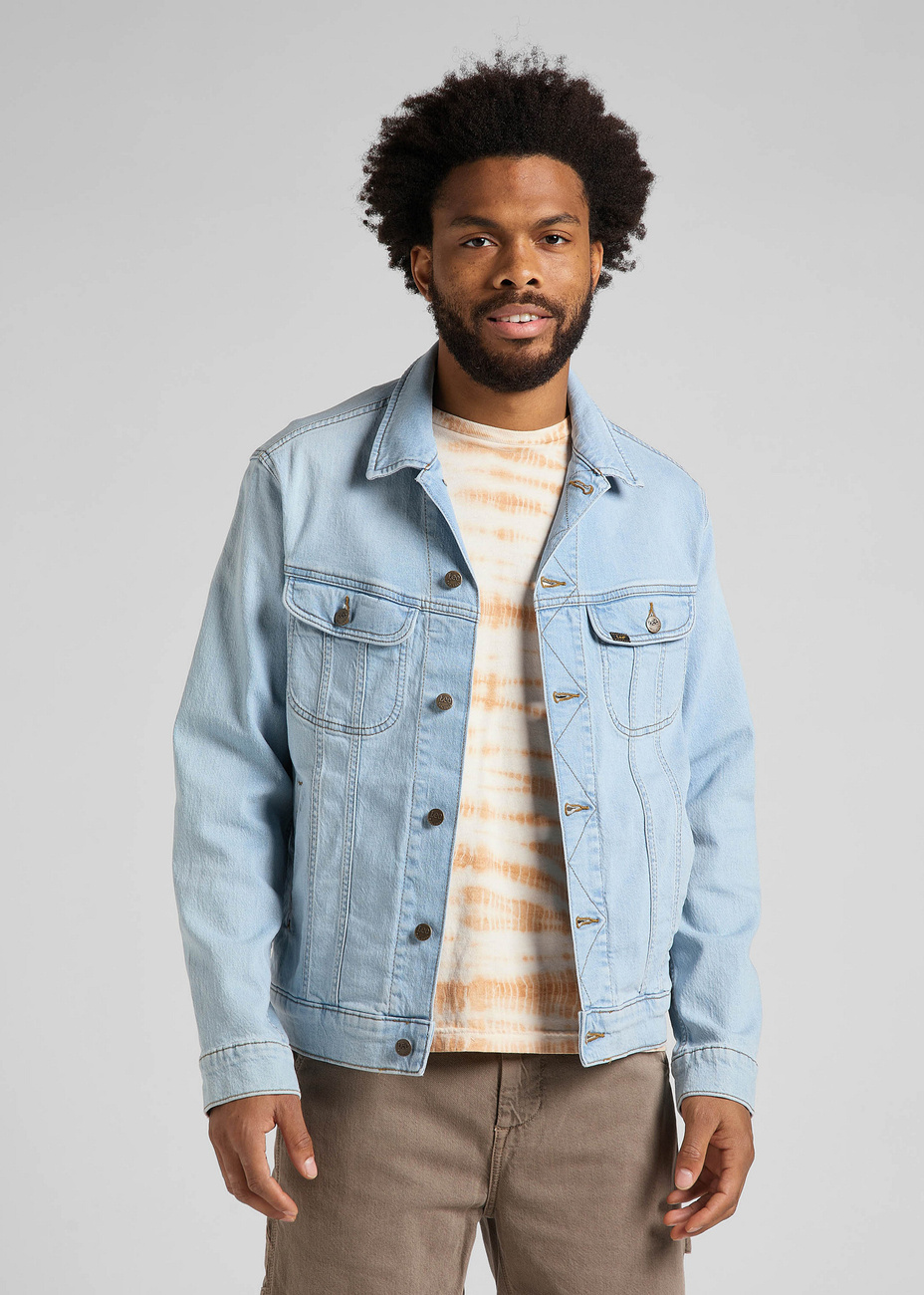 LEE RIDER JACKET MĘSKA KURTKA JEANSOWA LIGHT ALTON L89ZOWJU 112145653