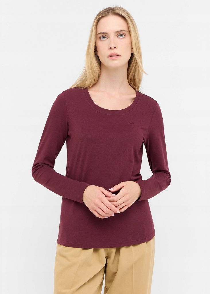 Damski Longsleeve Mustang Style Anne C Basic Port Royale 1015770 7193