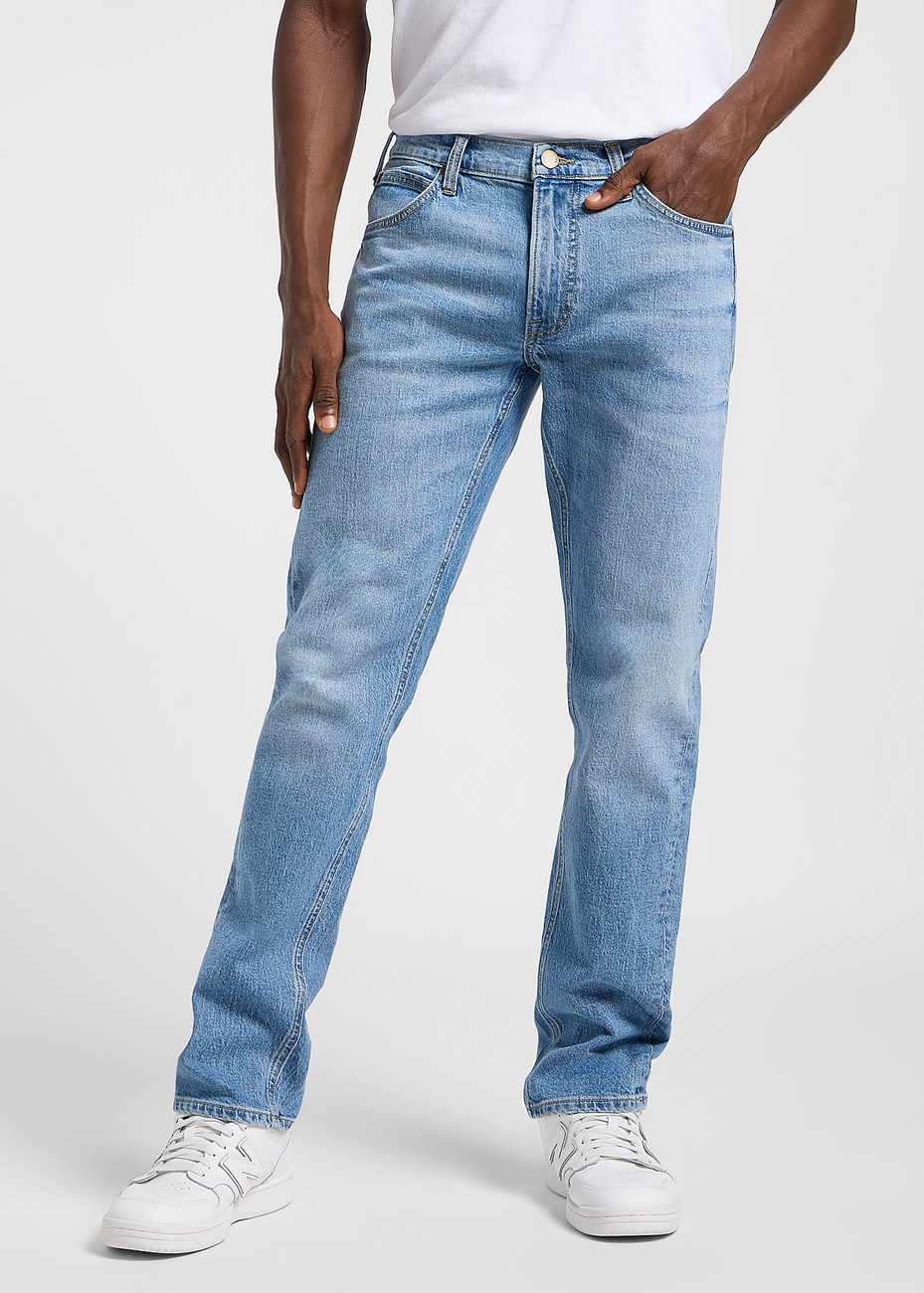 MESKIE SPODNIE LEE DAREN HORIZON BLUE 112367189