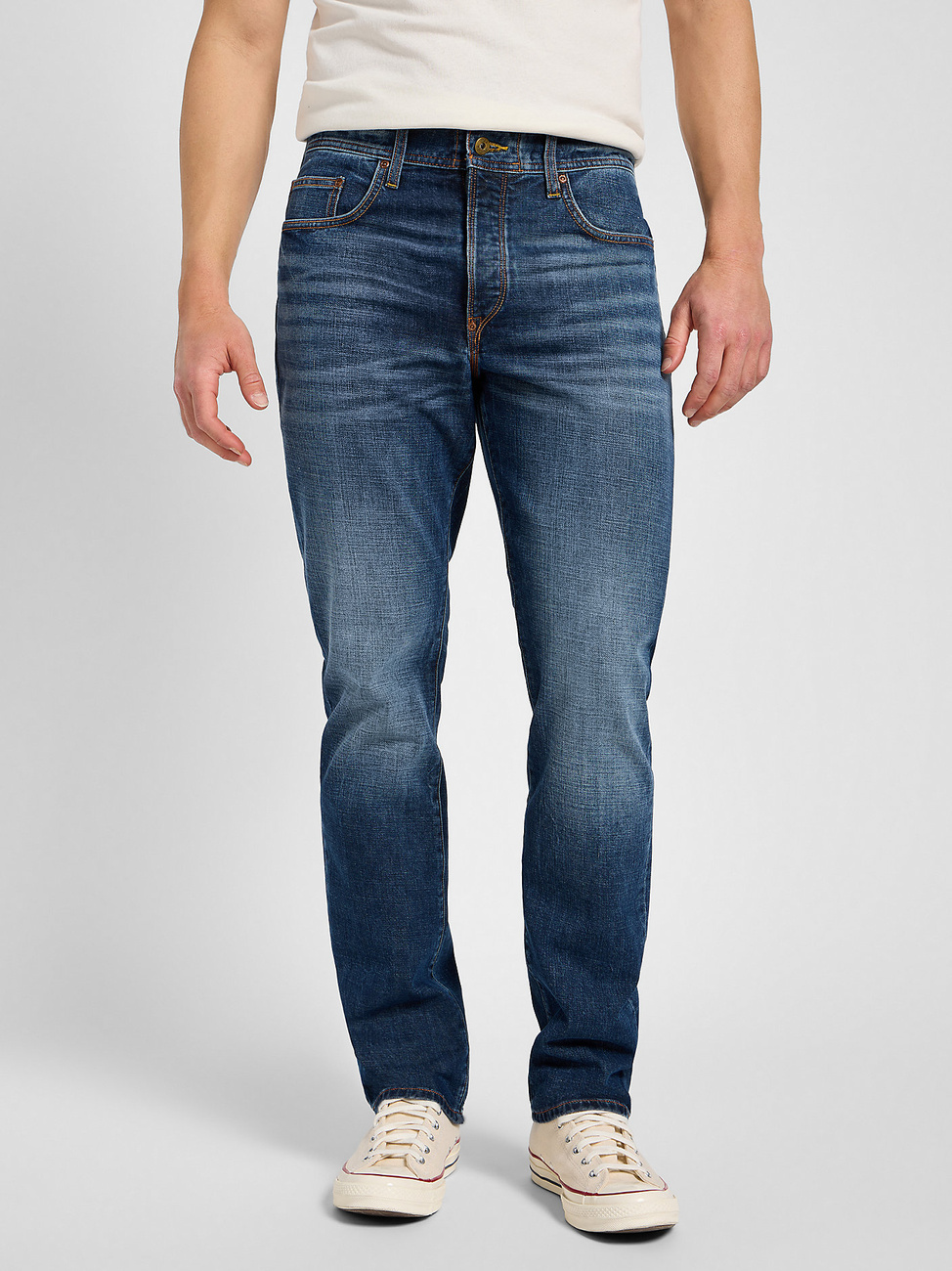 MESKIE SPODNIE LEE BROOKLYN COWBOY JEANS BRIDGER 112356797