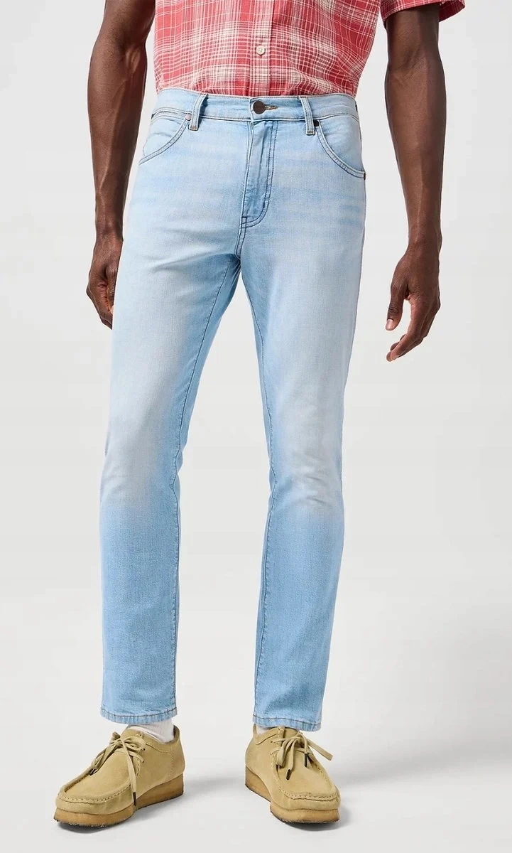 MESKIE SPODNIE WRANGLER LARSTON SPUR STITCHED 112362434