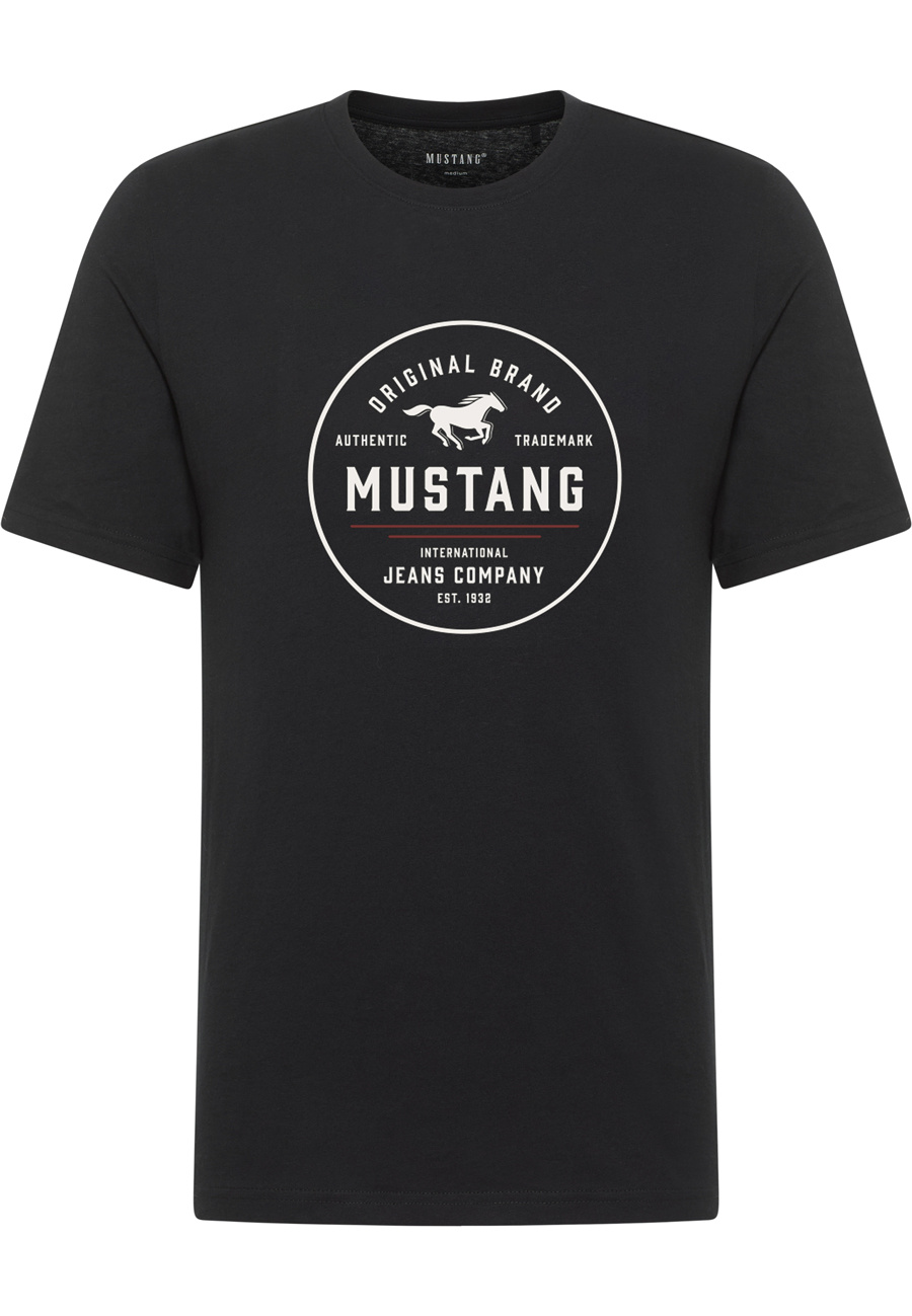 Męski T-Shirt Mustang Style Alex Black 1017333 4142