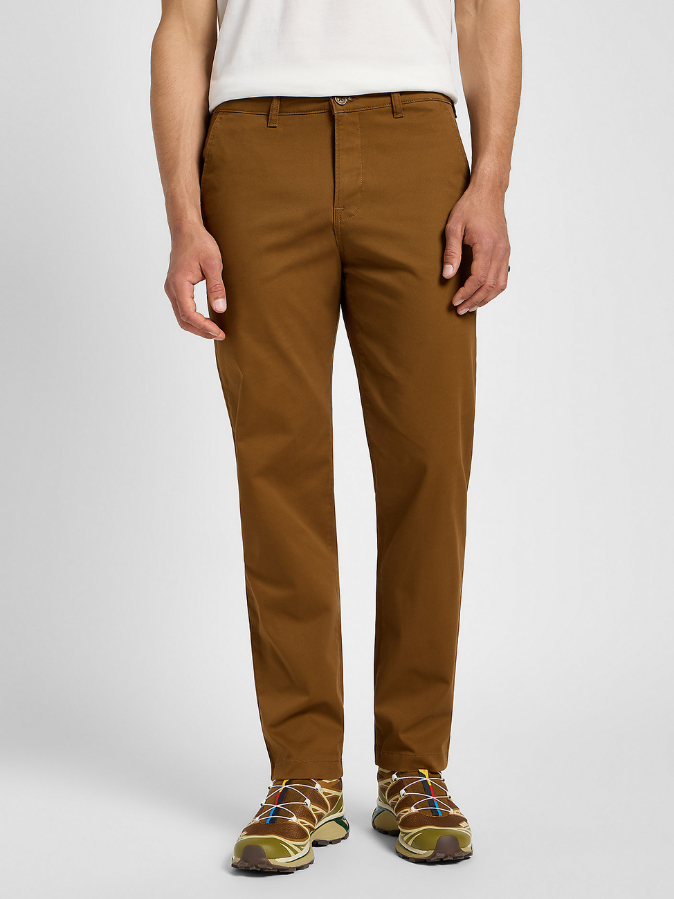 MESKIE SPODNIE LEE REGULAR CHINO BUFFALO 112355775