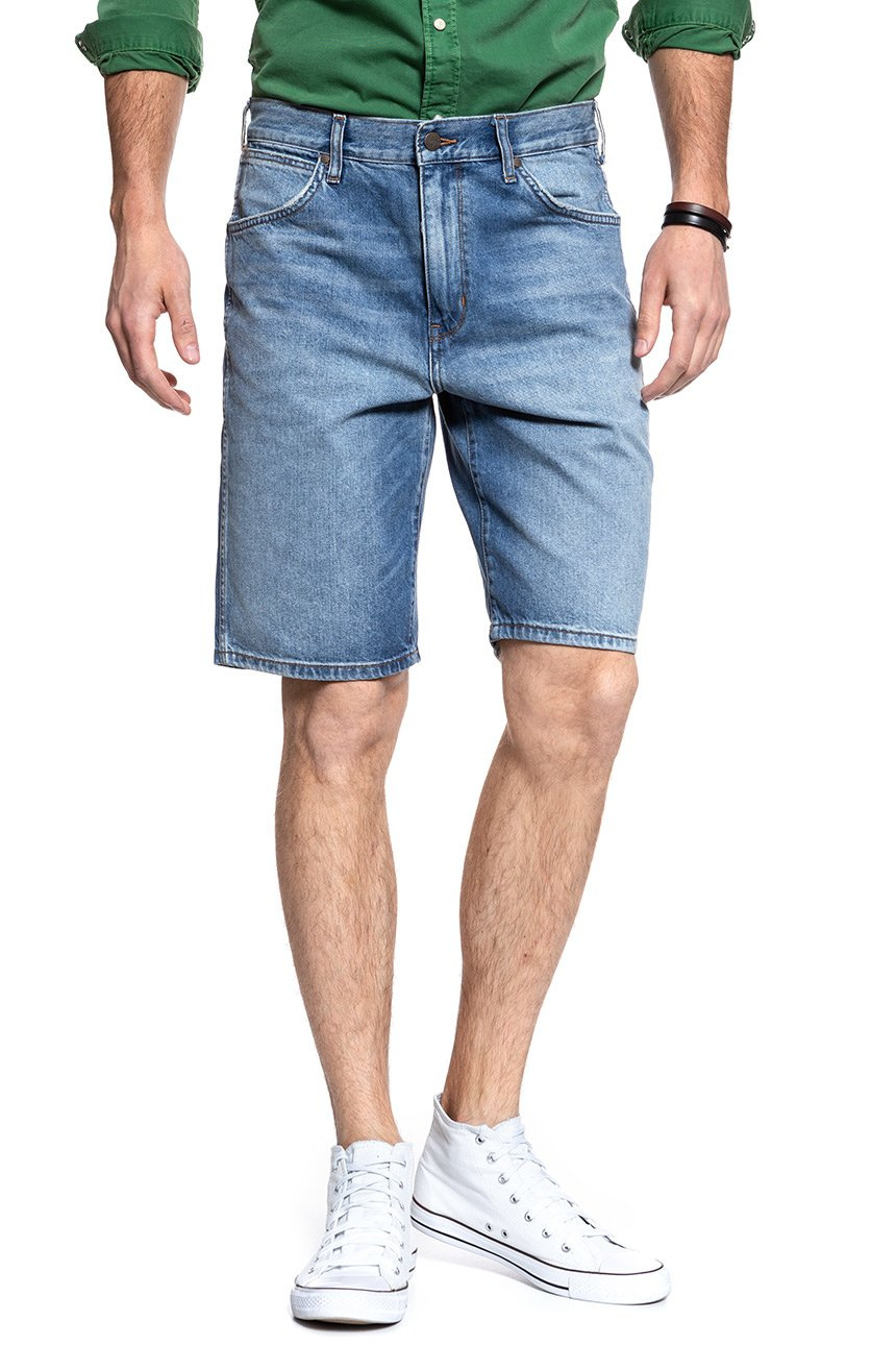 KRÓTKIE SPODENKI WRANGLER DENIM SHORT SLEDGEHAMMER W14CGW15X 112126591