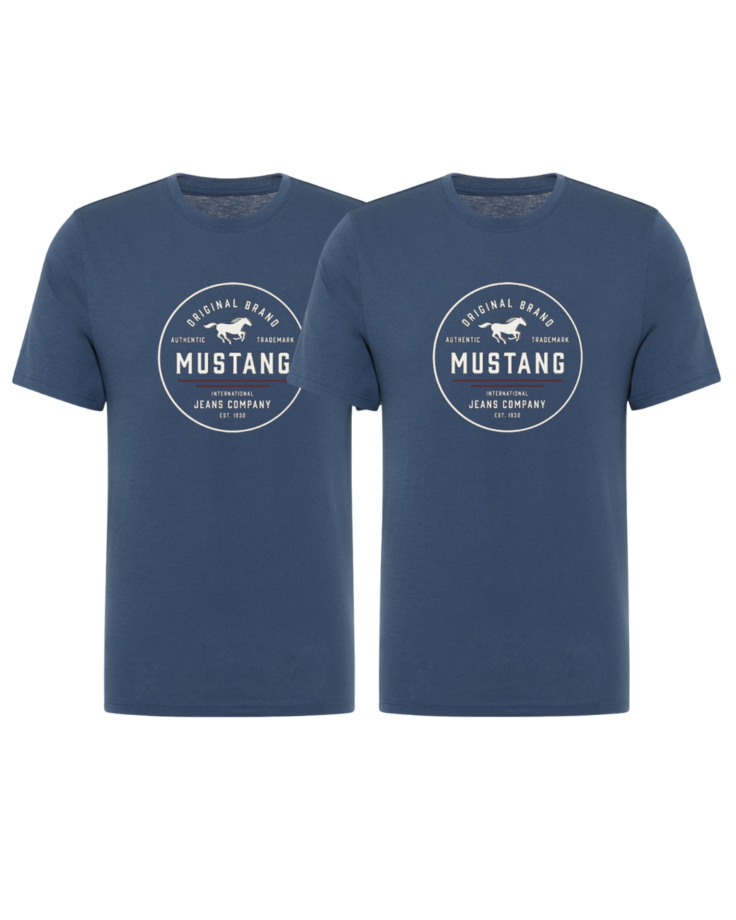 2 - PAK T-Shirt Mustang Style Alex Dark Denim 1017333 5242
