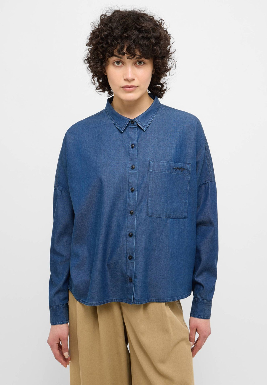 Damska Koszula Mustang Style Ruby Denim Blue 1015420 5000 840