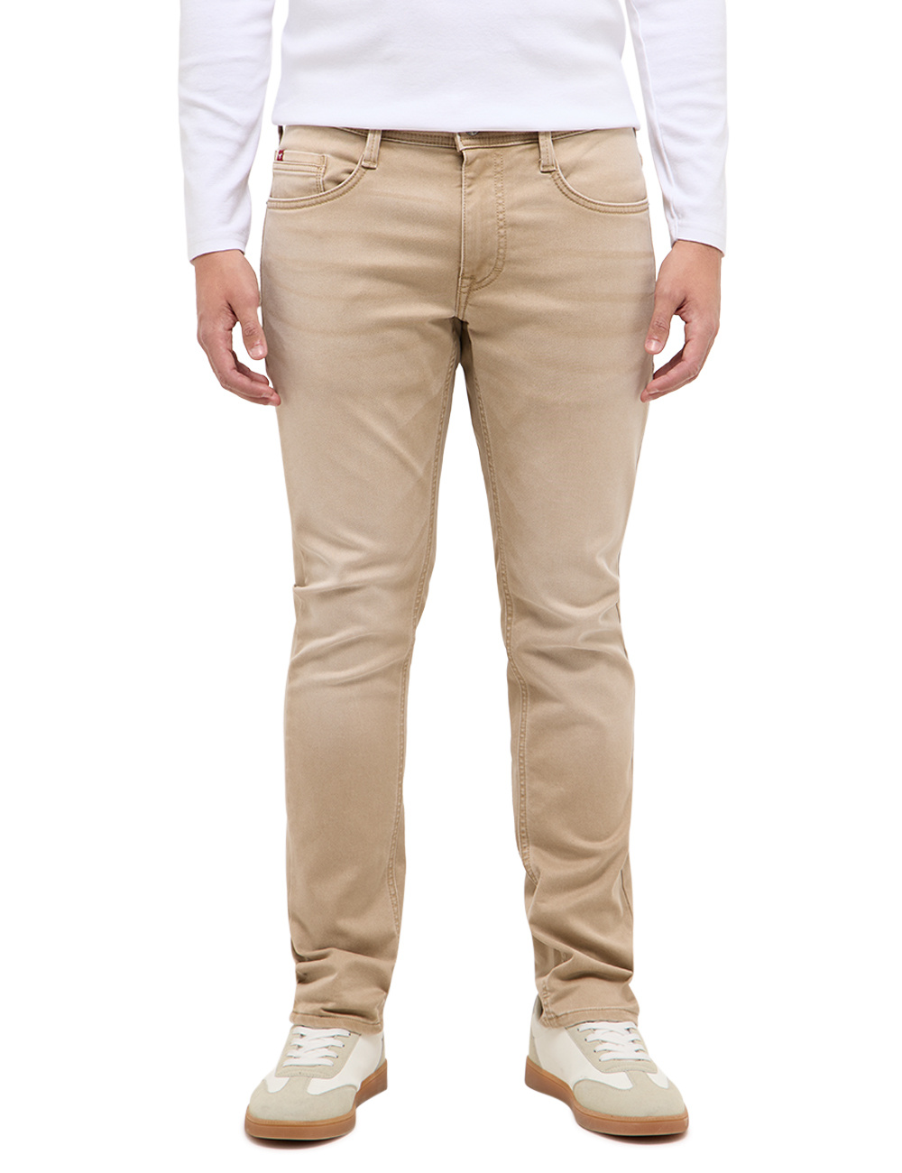 Męskie Spodnie jeansowe Mustang Style Oregon Slim K Tannin 1016807 3142