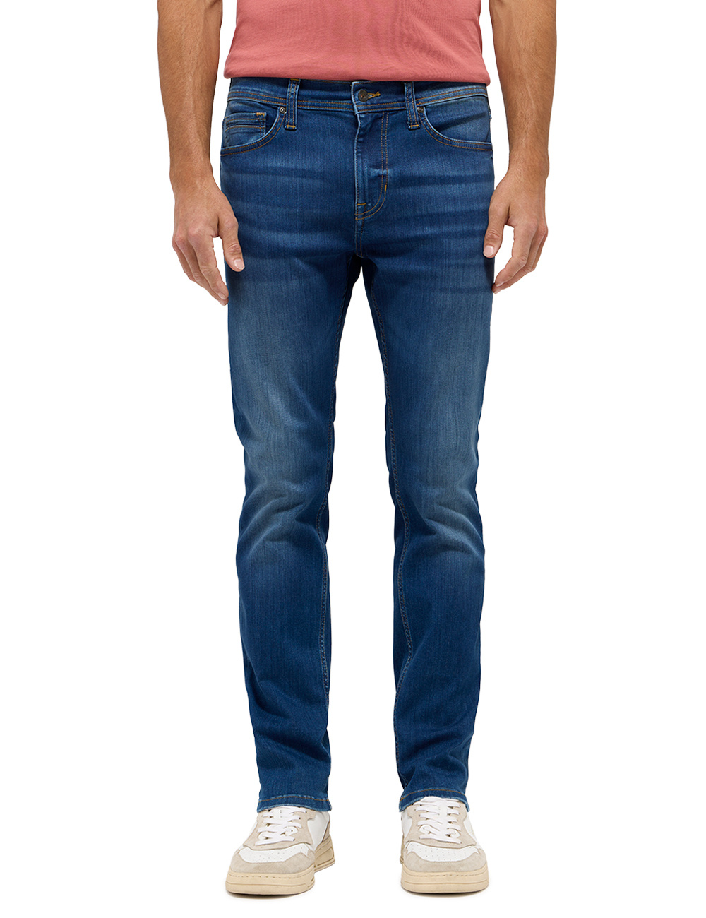 Męskie Spodnie jeansowe Mustang Style Vegas Slim Denim Blue 1015119 5000 574