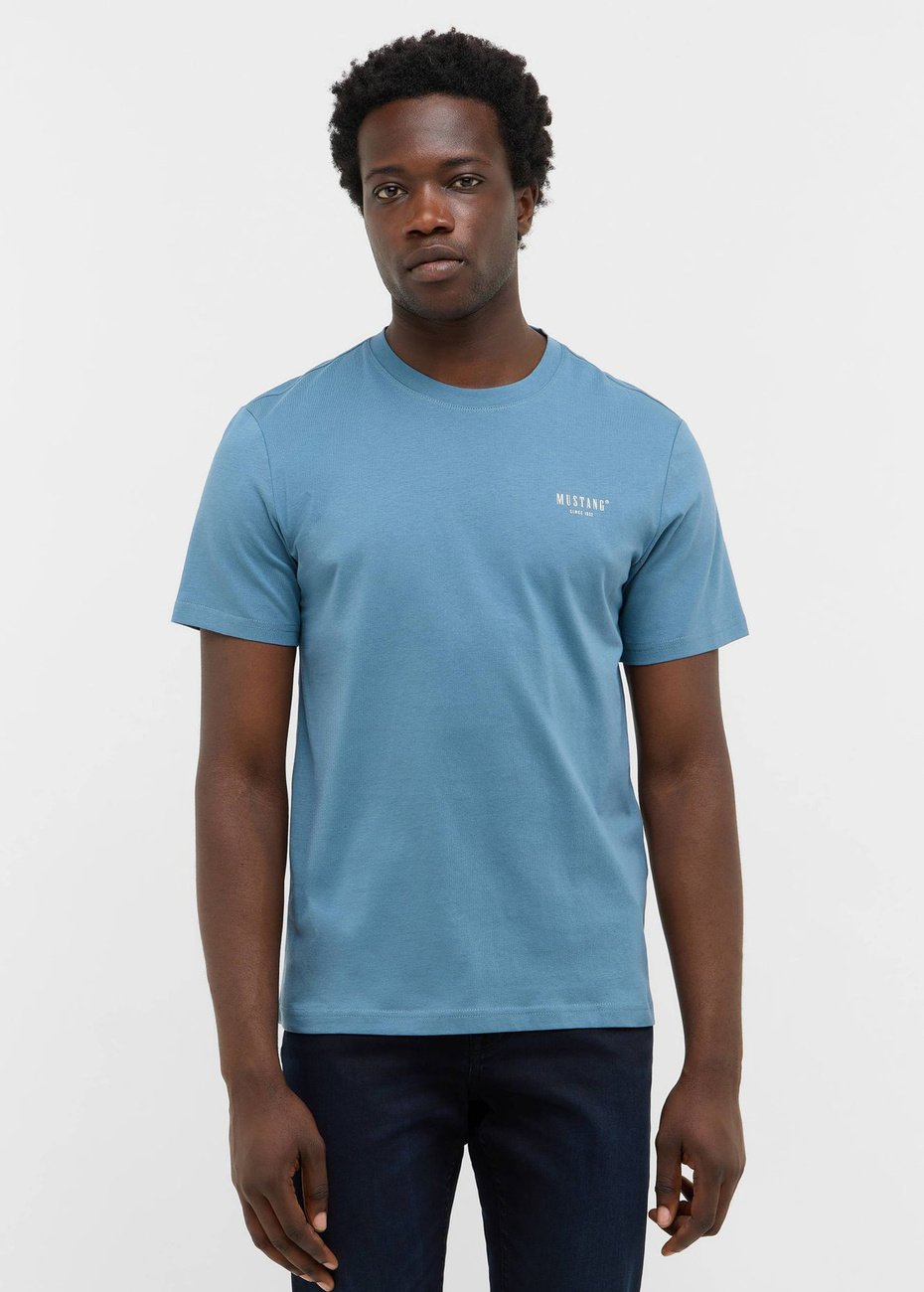 Męski T-Shirt Mustang Style Austin Bluestone 1016857 5180