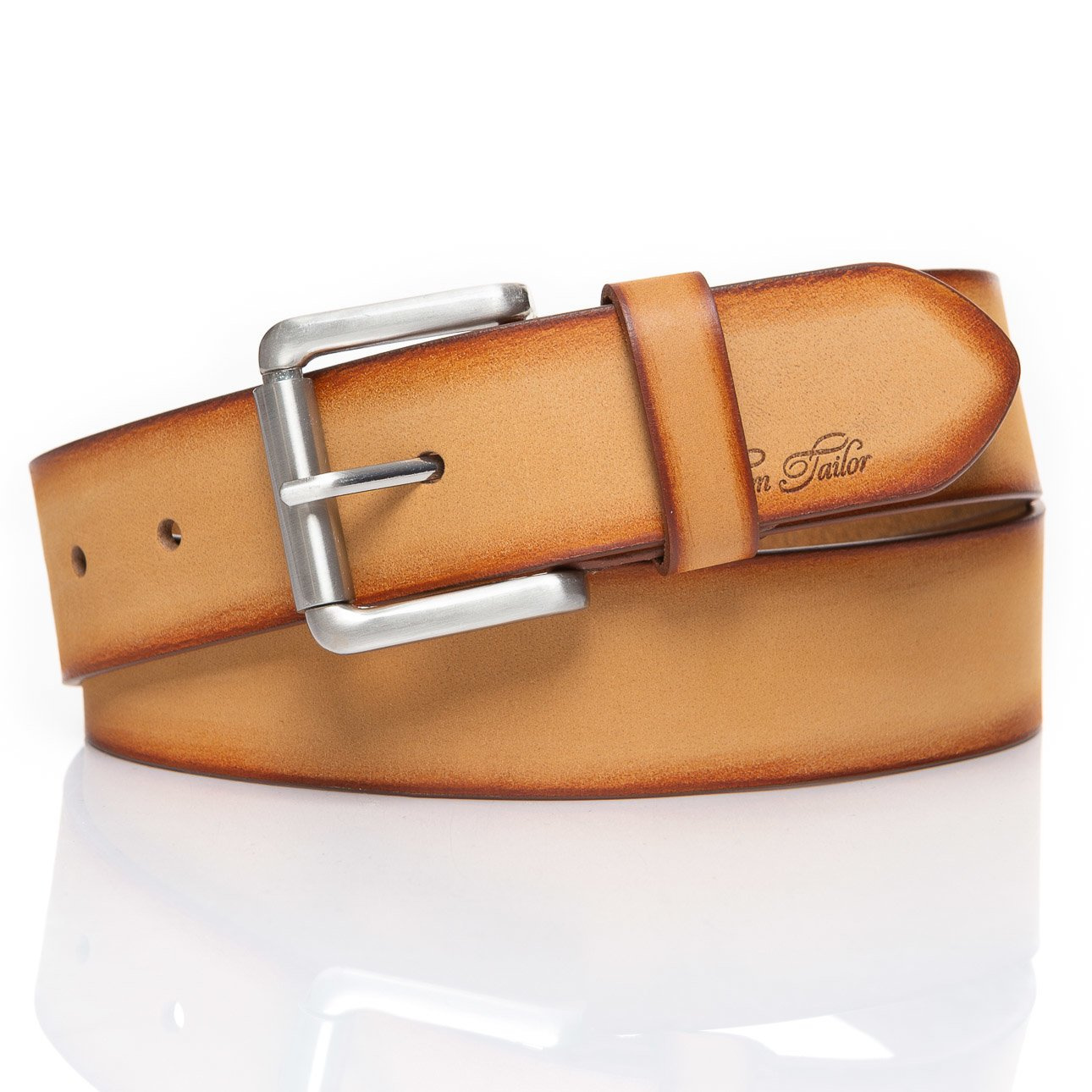 TOM TAILOR PASEK SKÓRZANY SOPO-TT376 641 40mm Ledergürtel RO2689