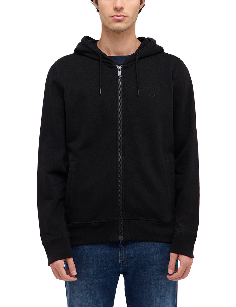 Męska Bluza Rozpinana Mustang Style Brighton Black 1016256 4142