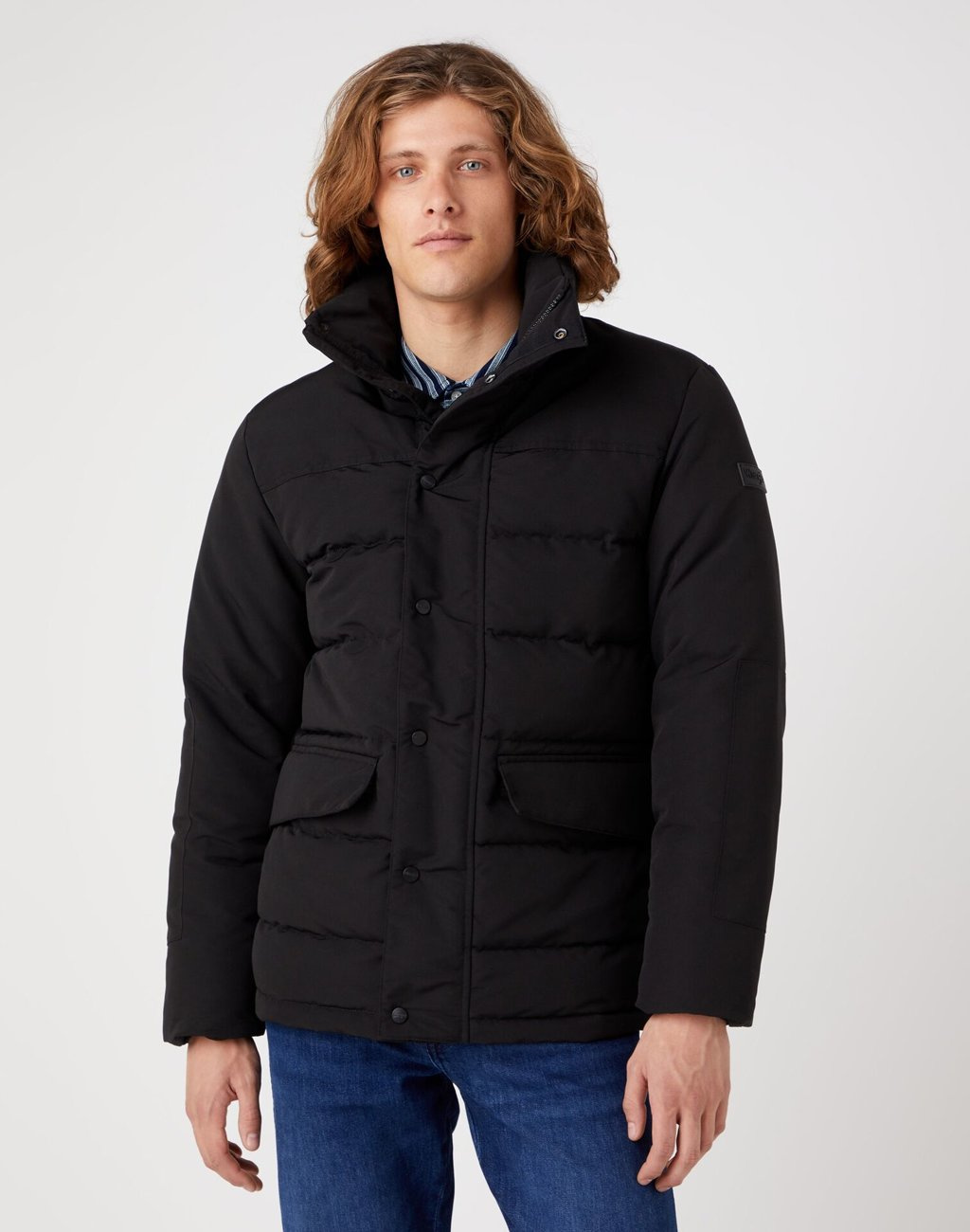 WRANGLER BODYGUARD MĘSKA KURTKA ZIMOWA BLACK W4B2WW100 112320208