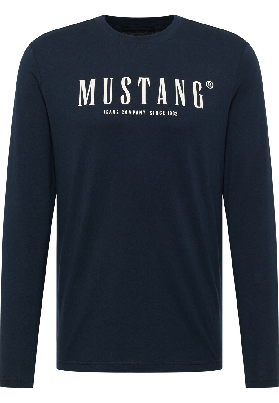 MĘSKA KOSZULKA Longsleeve MUSTANG Asheville Dark Sapphire 1016288 4136