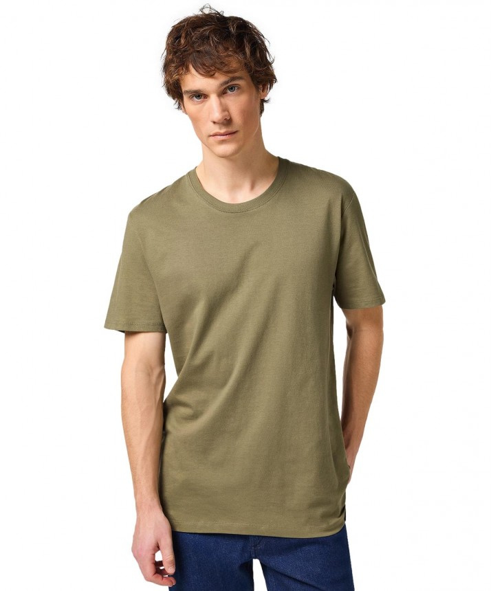 MESKA KOSZULKA WRANGLER 2 PACK TEE DUSTY OLIVE 112321466