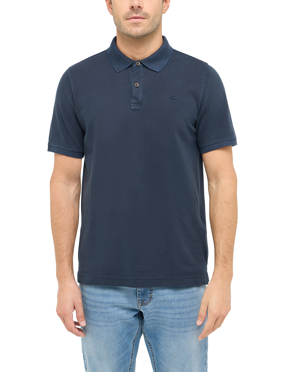 Męski T-Shirt Mustang Style Pablo PC Polo Dark Sapphire 1016297 4136