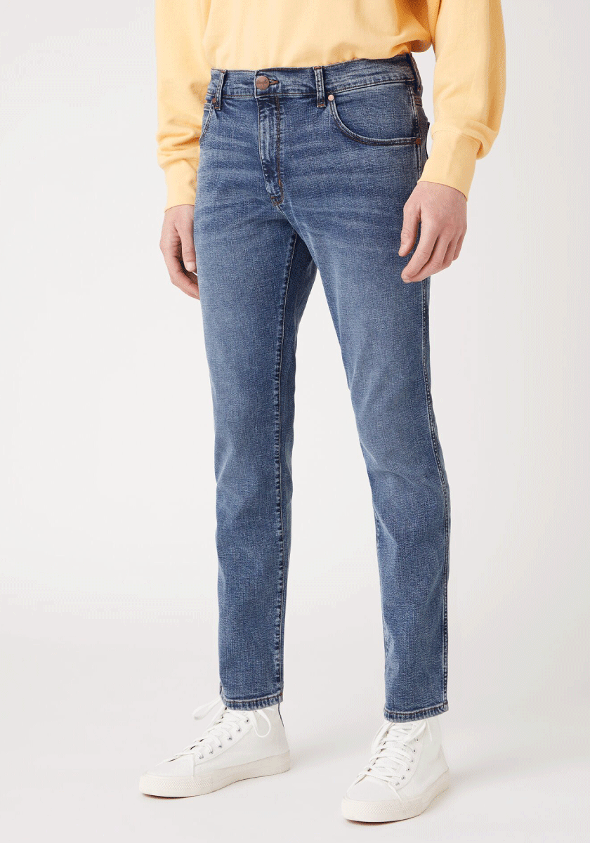 WRANGLER LARSTON MĘSKIE SPODNIE JEANSOWE SLING SHOT W18SJP251 112127524